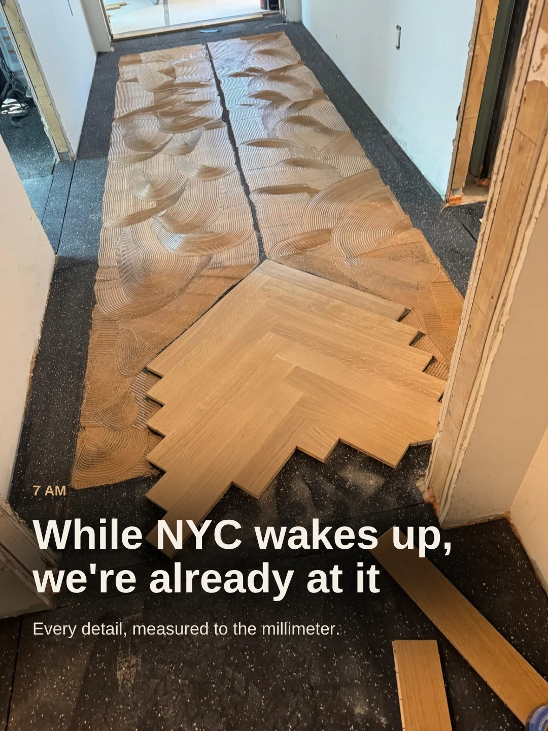 7 AM: While NYC wakes up, we're already at it