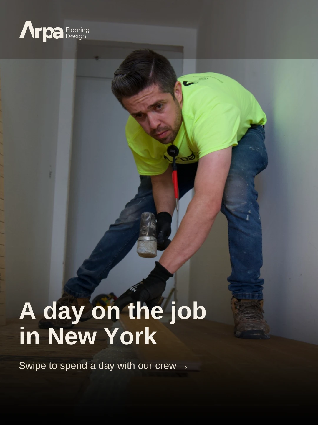 Cover: A day on the job in New York
